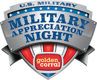 Golden Corral Military Appreciation Night Logo
