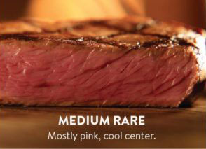 Medium Rare Signature Sirloin at Golden Corral Buffet Restaurants