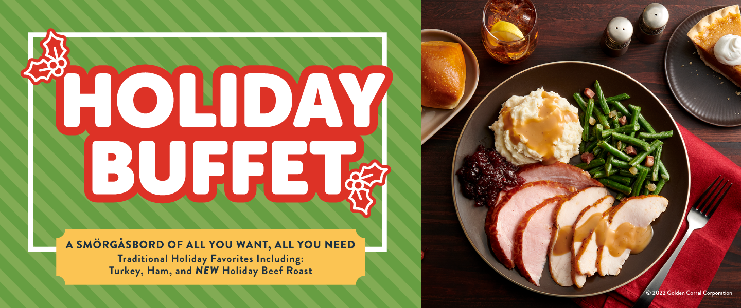 Golden Corral Holiday Buffet