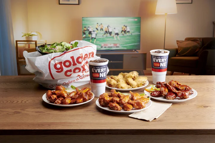 All you can eat honey teriyaki wings meal from Golden Corral