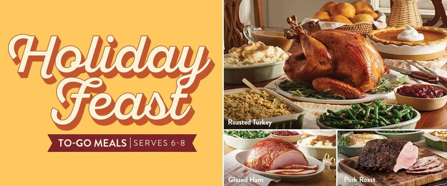 Pre-order for Thanksgiving Now with Holiday Feast To-Go Meals at Golden Corral