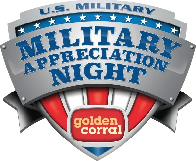 Golden Corral Military Appreciation Night Logo