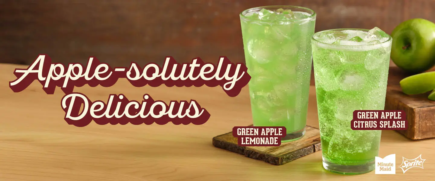 Seasonal Green Apple Beverages - Green Apple Lemonade and Green Apple Citrus Splash