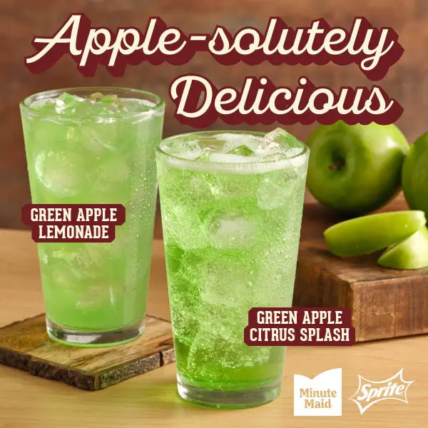 Seasonal Green Apple Beverages - Green Apple Lemonade and Green Apple Citrus Splash